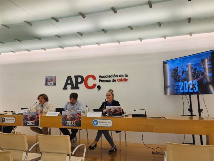 Responsables de Apdha presentan los resultados de su Balance Migratorio de 2023