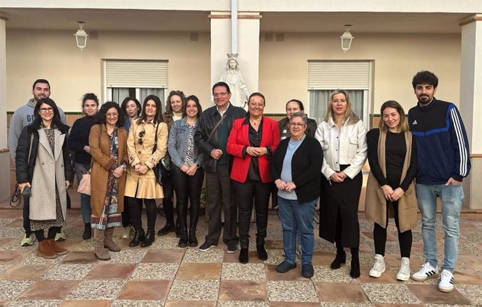 Visita al Centro de Menores de Baeza.