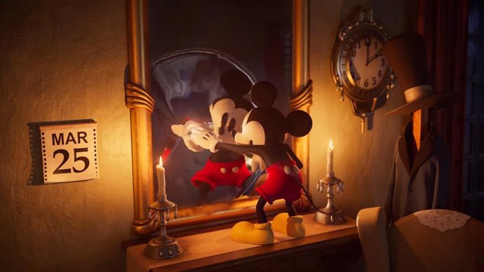 Imagen del trailer de Disney Epic Mickey: Rebrushed