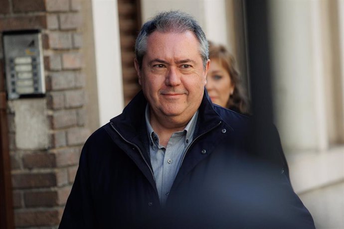 El secretario general de PSOE de Andalucía, Juan Espadas, a su llegada a una reunión ejecutiva federal del PSOE en la sede de la calle Ferraz, a 19 de febrero de 2024. (Foto de archivo).