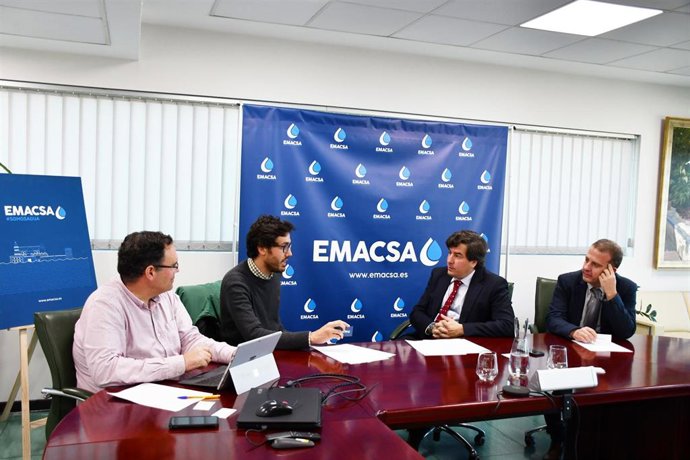 Visita de la Embajada de Dinamarca en España a la empresa municipal de Aguas de Córdoba (Emacsa).