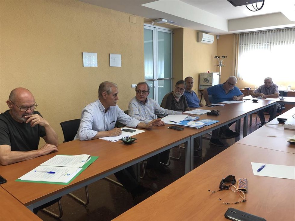 Junta directiva de la Associació Catalana de Comunitats de Regants (Acatcor)