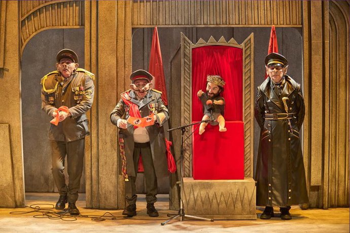 Representación de la obra teatral 'War Baby'.