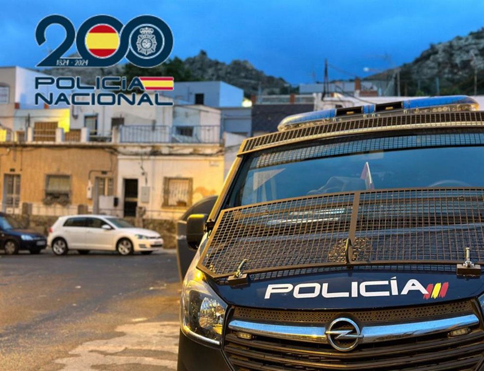 Agentes de la Policía Nacional en una operación