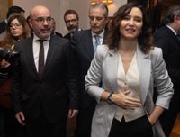 Martín destaca la "profesionalidad" de las FCSE en la tractorada de ayer y critica a Ayuso por "ponerla en duda"