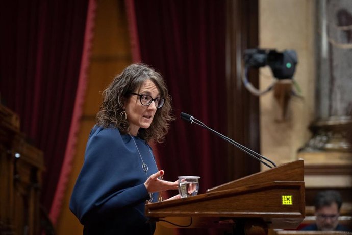 Archivo - La consellera de Igualdad y Feminismos, Tània Verge