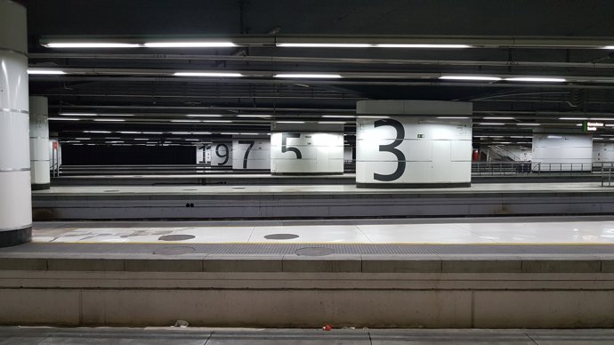 Archivo - Imagen de archivo de la Estació de Sants (Barcelona)