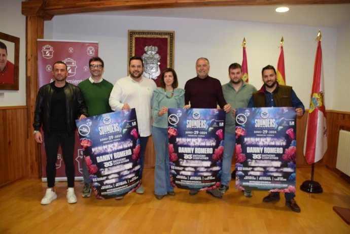 Presentación del Sounders Live Festival en Tarancón.