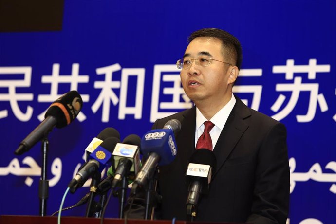 Archivo - Ma Xinmin, asesor del Ministerio de Asuntos Exteriores de China.