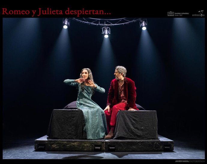 Archivo - Ana Belén y Jesús Noguero en el Teatro del Soho CaixaBank con 'Romeo y Julieta despiertan'