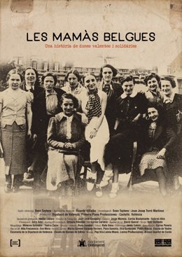 Cartel 'Las mamás belgas', proyectado en once países