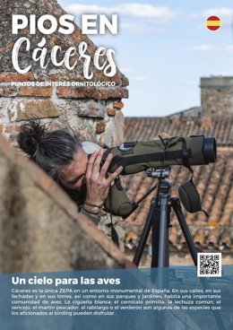 Cáceres promociona su rico patrimonio ornitológico en un stand propio en la FIO