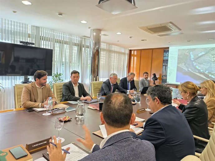 Reunión del Consejo de Administración del Puerto de Huelva.