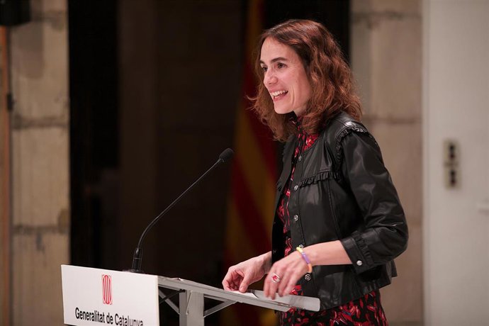 Archivo - La consellera de Justicia, Derechos y Memoria de la Generalitat, Gemma Ubasart