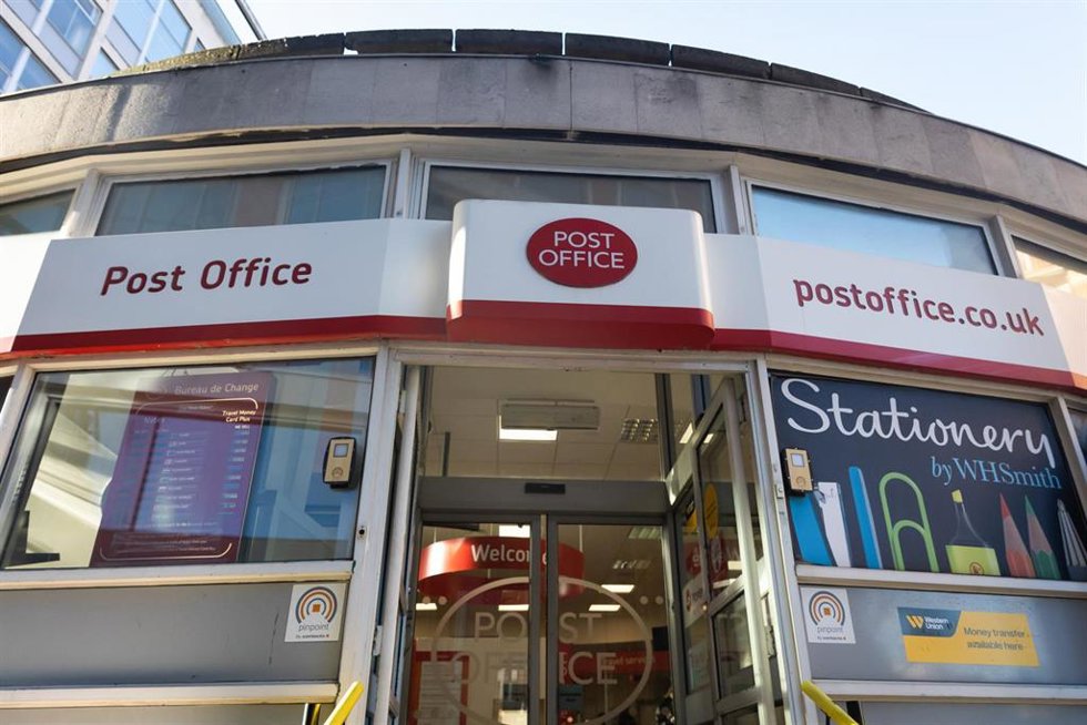Archivo - January 10, 2024, London, United Kingdom: View of a Post Office branch in Westminster, London. The British government has announced a new law that will exonerate wrongly convicted sub-postmasters caught up in the Post Office scandal.