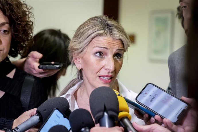 La vicepresidenta segunda y Ministra de Trabajo y Economía Social, Yolanda Díaz.