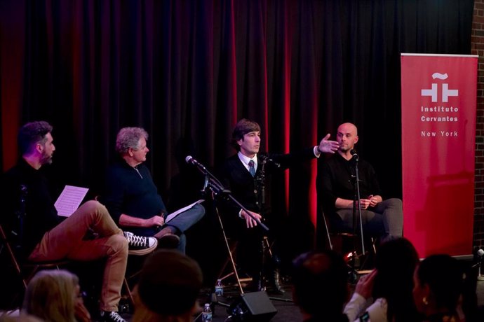 Presentación del libro 'El enigma Paco de Lucía', de César Suárez, en el Instituto Cervantes de Nueva York