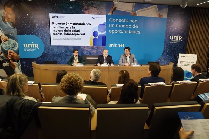 Inauguración del Congreso Internacional 'Prevención y tratamiento familiar para la mejora de la salud mental infantojuvenil' de UNIR