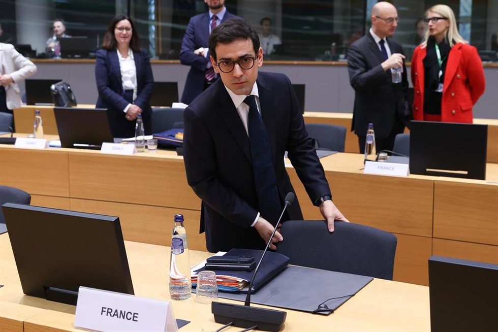 Archivo - Stéphane Séjourne, ministro de Exteriores de Francia