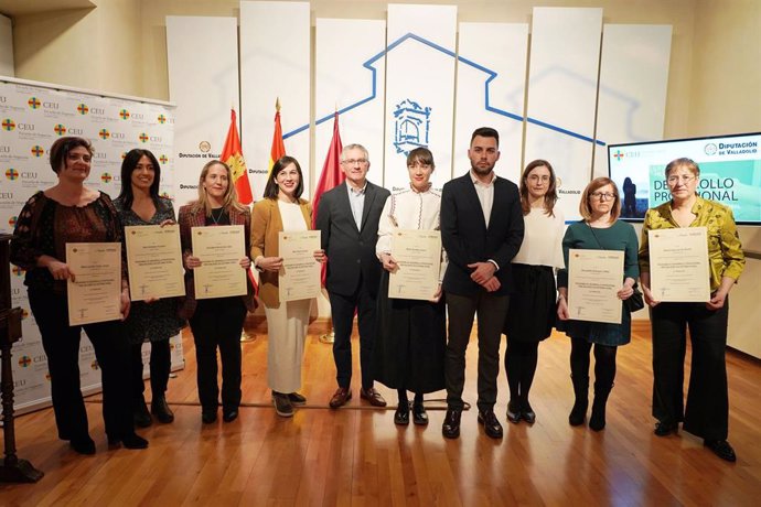 La Diputación de Valladolid clausura el VI Programa de Desarrollo Profesional en el que han participado 14 mujeres