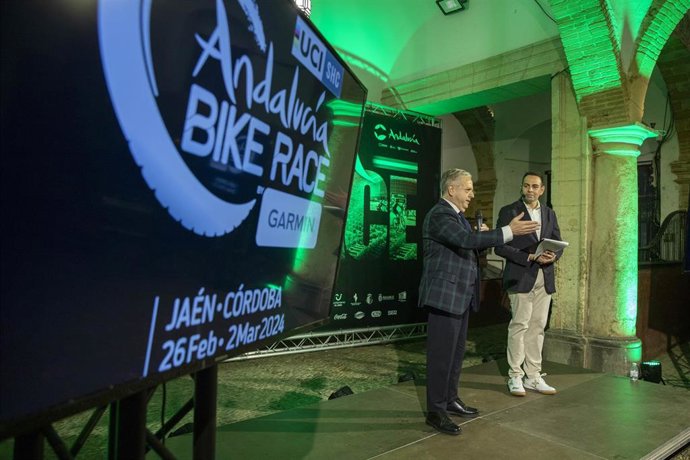 El presidente de la Diputación de Córdoba, Salvador Fuentes, durante la presentación del evento.
