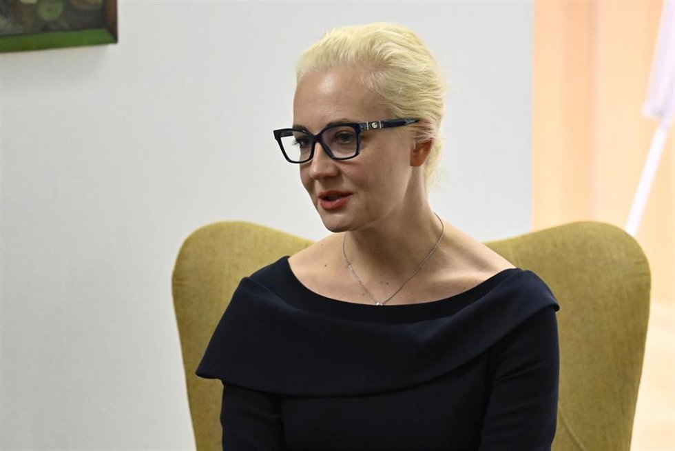 La esposa del disidente ruso fallecido Alexei Navalni