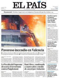 Portadas de los periódicos del viernes 23 de febrero de 2024