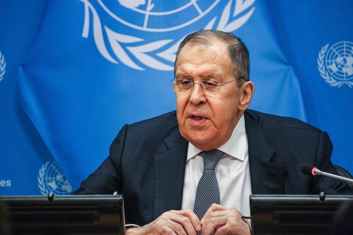 El ministro de Exteriores de Rusia, Serguéi Lavrov