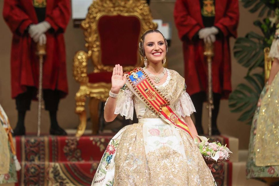 Exaltación de la fallera mayor de Valncia 2024