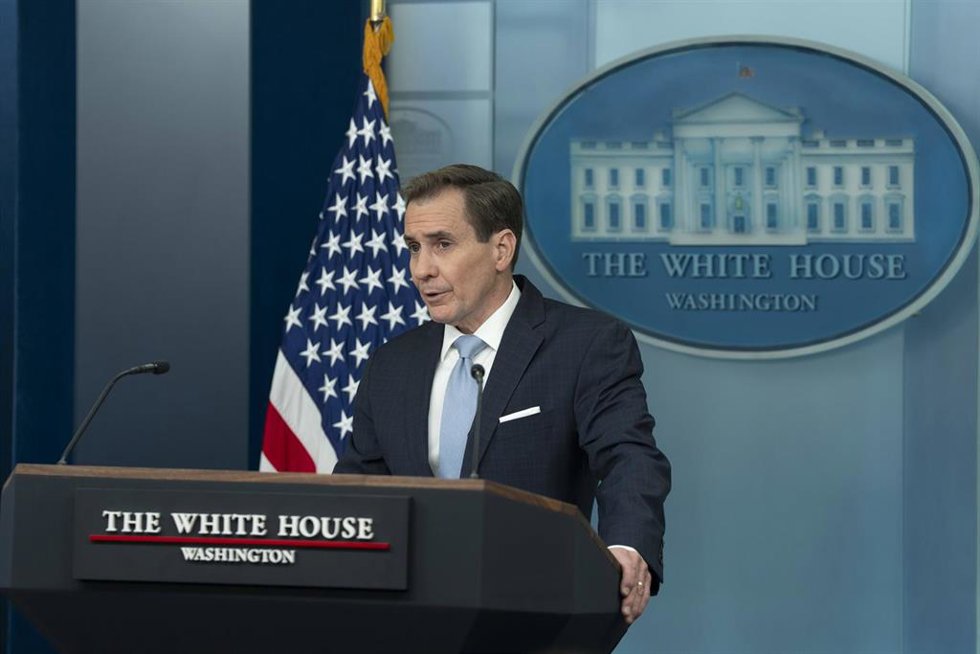 El portavoz de Seguridad Nacional de la Casa Blanca, John Kirby