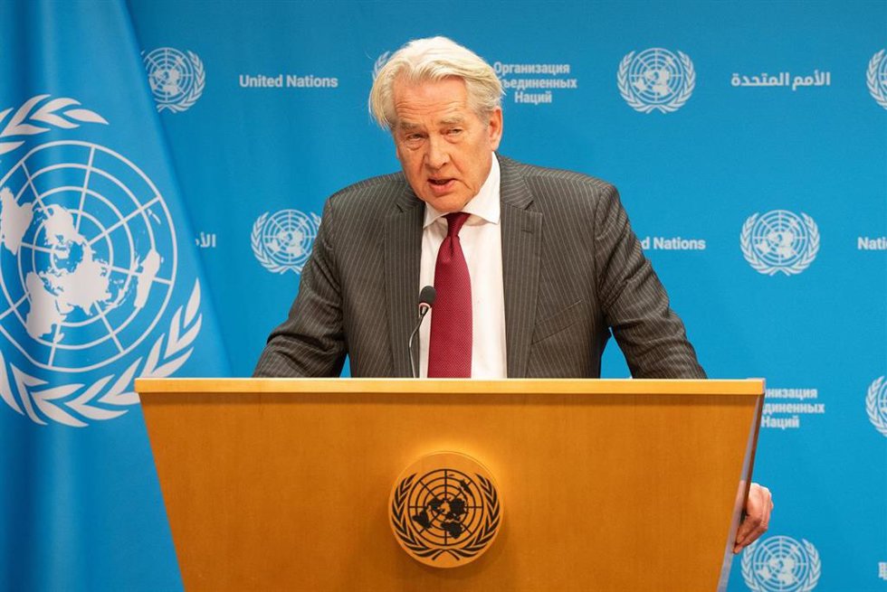 El coordinador especial de la ONU para el proceso de paz en Oriente Próximo, Tor Wennesland