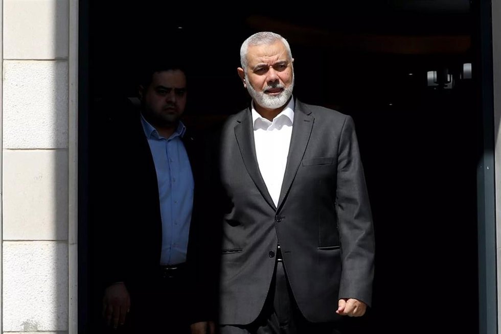 El líder del brazo político del Movimiento de Resistencia Islámica (Hamás), Ismail Haniye (archivo)
