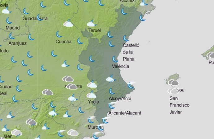 Predicció de temperatures a la Comunitat