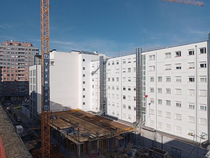 Recurso de la gestora GRC IM. Obra residencial realizada de la mano de la promotora Trinosa.
