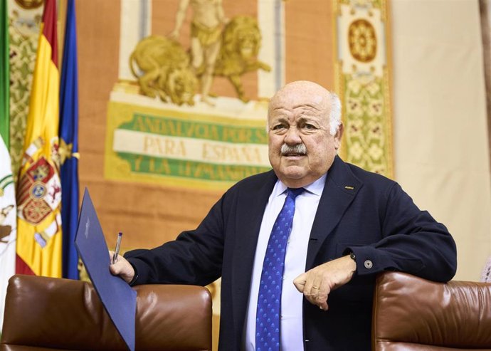 El presidente del Parlamento andaluz, Jesús Aguirre.