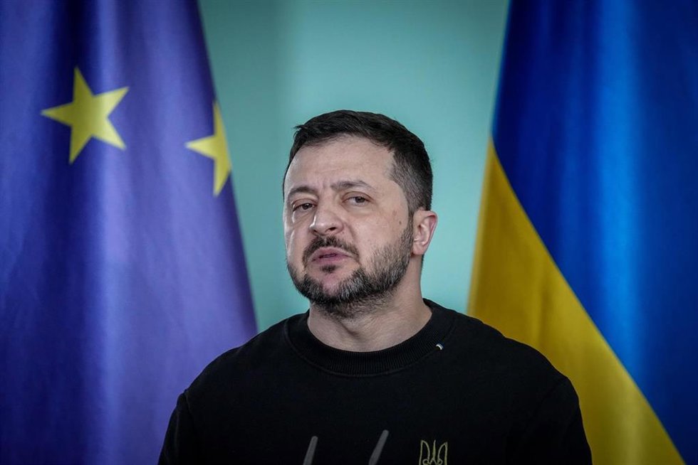 Volodimir Zelenski, presidente de Ucrania