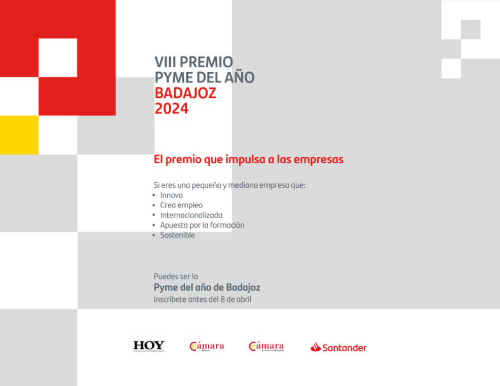 Convocatoria del Premio PYme de Badajoz