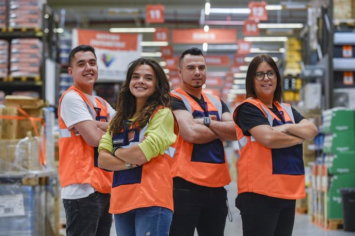 Trabajadores de Obramat