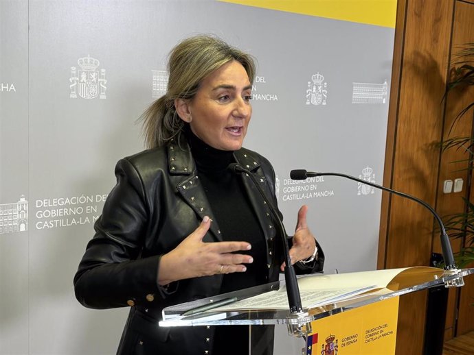 Archivo - La delegada del Gobierno de España en Castilla-La Mancha, Milagros Tolón.