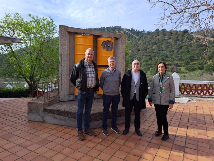 Una delegación del Consejo de Seguridad Nuclear visita las instalaciones de El Cabril.