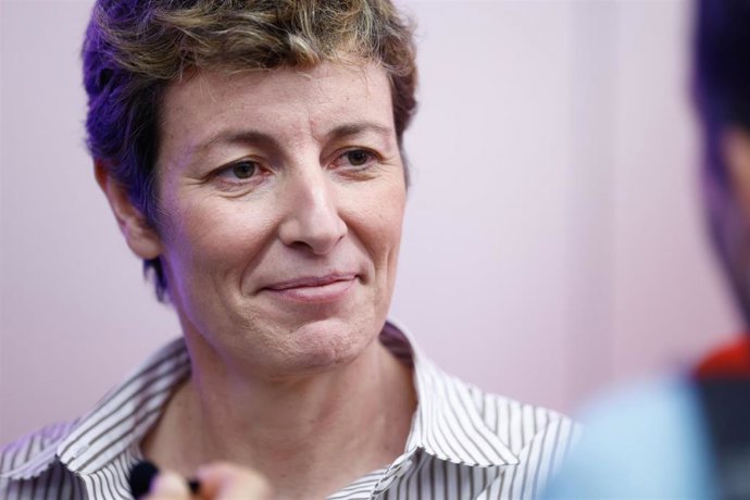 La presidenta de la FEB, Elisa Aguilar.