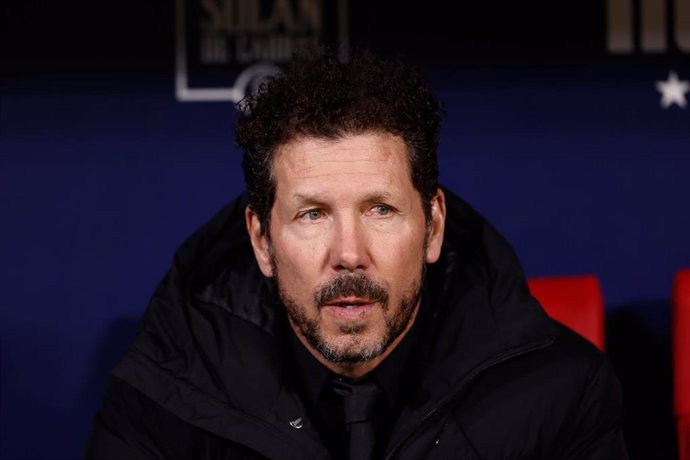 Diego Pablo Simeone, entrenador del Atlético de Madrid