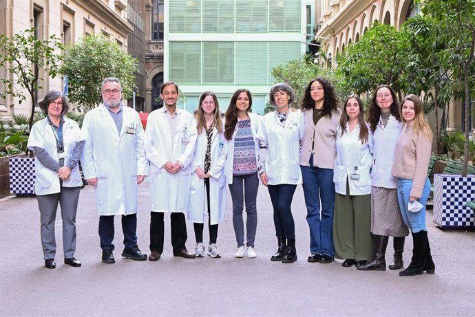 Archivo - Equipo del Clínic-IDIBAPS que ha realizado el estudio (Barcelona)