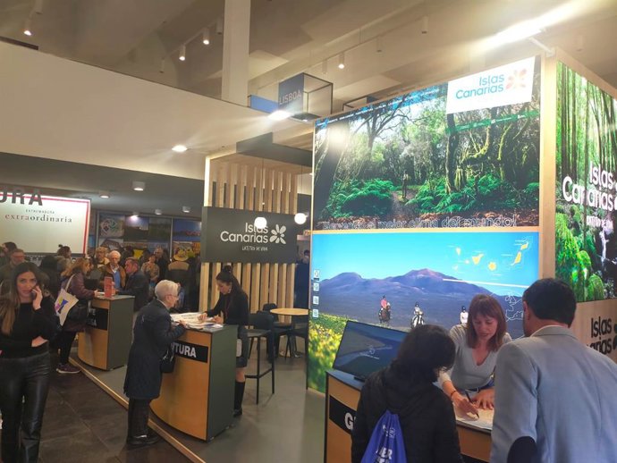 Stand de Canarias en Navartur