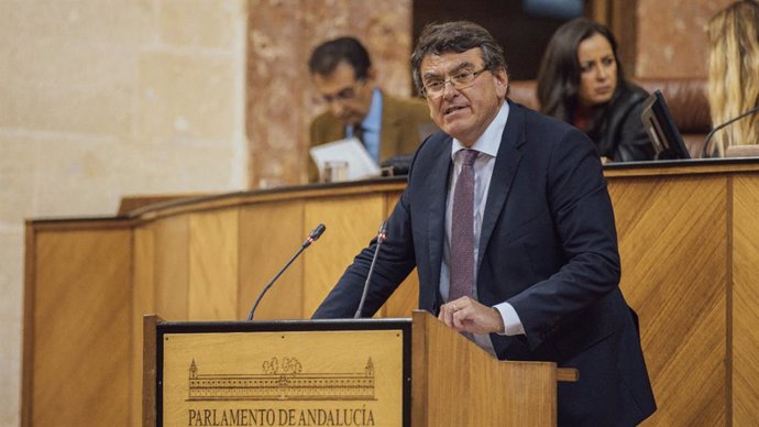 El parlamentario andaluz de Vox Rafael Segovia, en una foto de archivo.