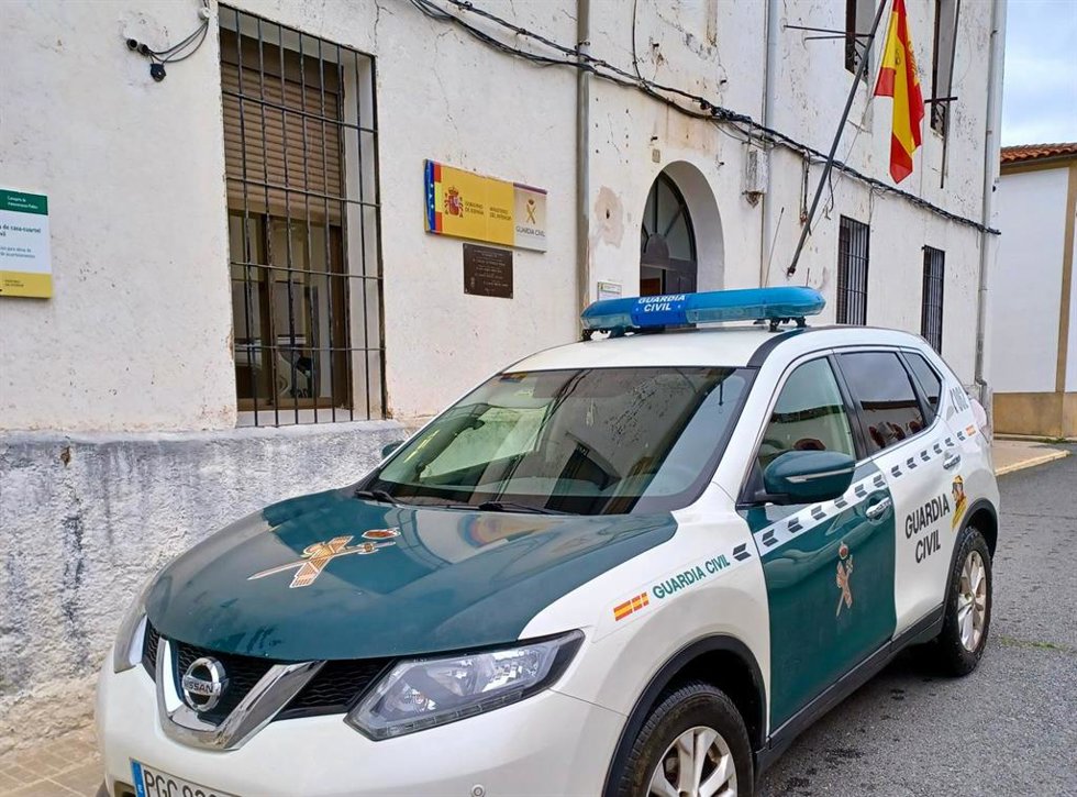 Vehículo de la Guardia Civil