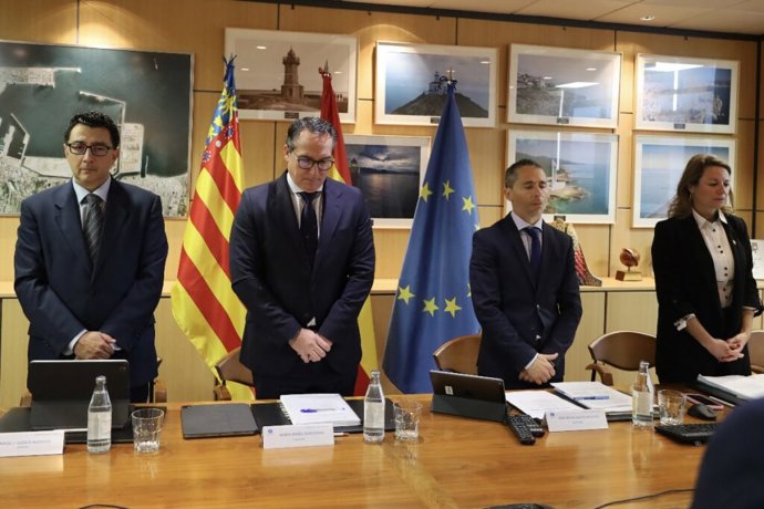 Minuto de silencio del Consejo de Administración de la Autoridad Portuaria