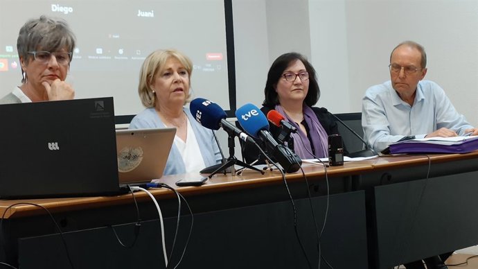 Rueda de premsa de la querella per bebs robats