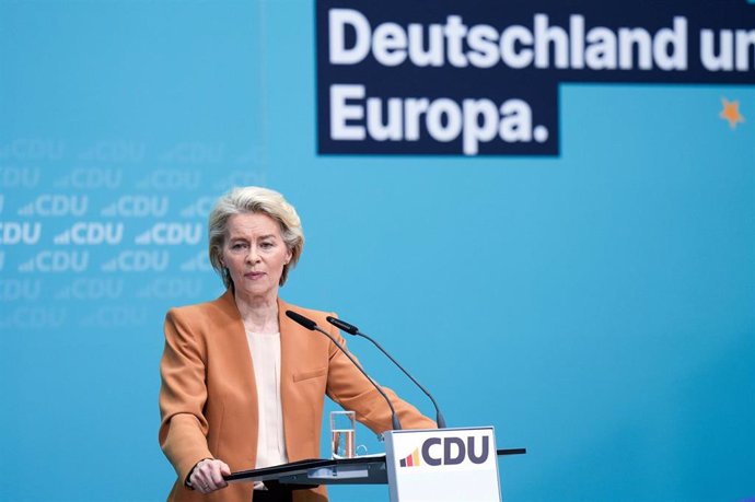 La presidenta de la Comisión Europea, Ursula von der Leyen (archivo)