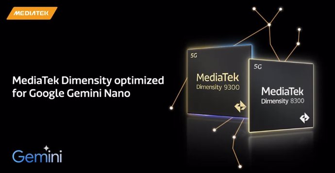 Chips de MediaTek con Gemini Nano 